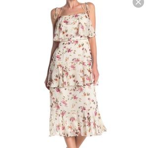 Wayf imola midi dress